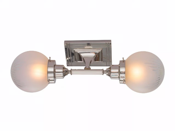 PARIS III - Brass wall lamp by Patinas Lighting - view 3